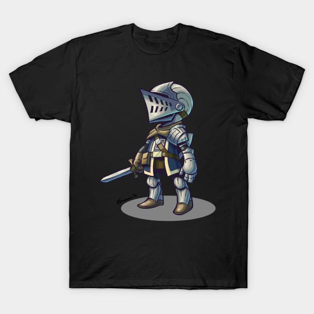 Chibi Elite Knight T-Shirt by Novanim